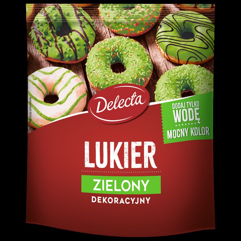 DELECTA LUKIER ZIELONY 80G\1szt