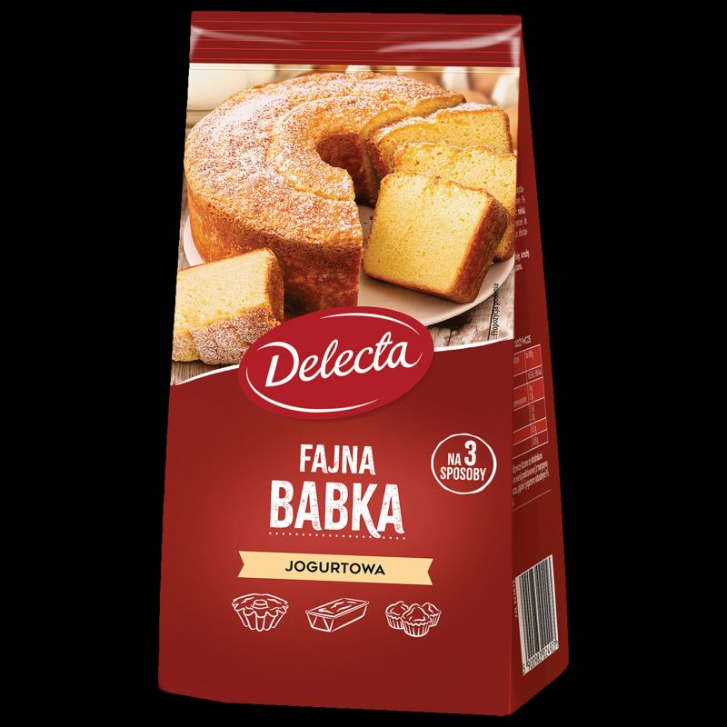 DELECTA BABKA JOGURTOWA 350G\1szt