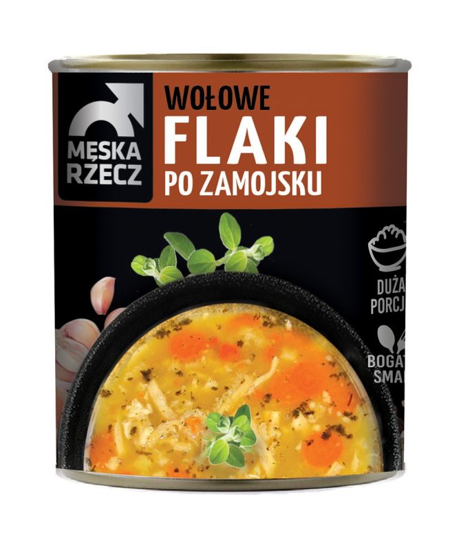 MESKA RZECZ FLAKI WOLOWE PO ZAMOJSKU 820G\1szt