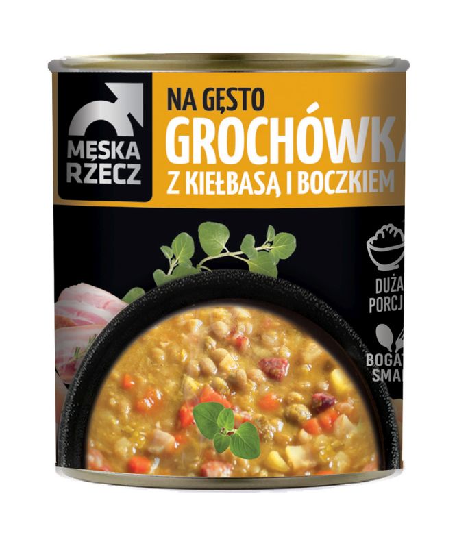 MESKA RZECZ GROCHOWKA Z KIELBASA 840G\1szt