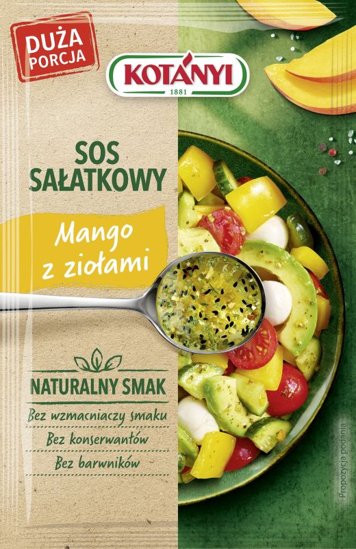 KOTANYI SOS SALATKOWY MANGO 20G\1szt