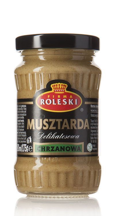 ROLESKI MUSZTARDA CHRZANOWA 175G\10szt