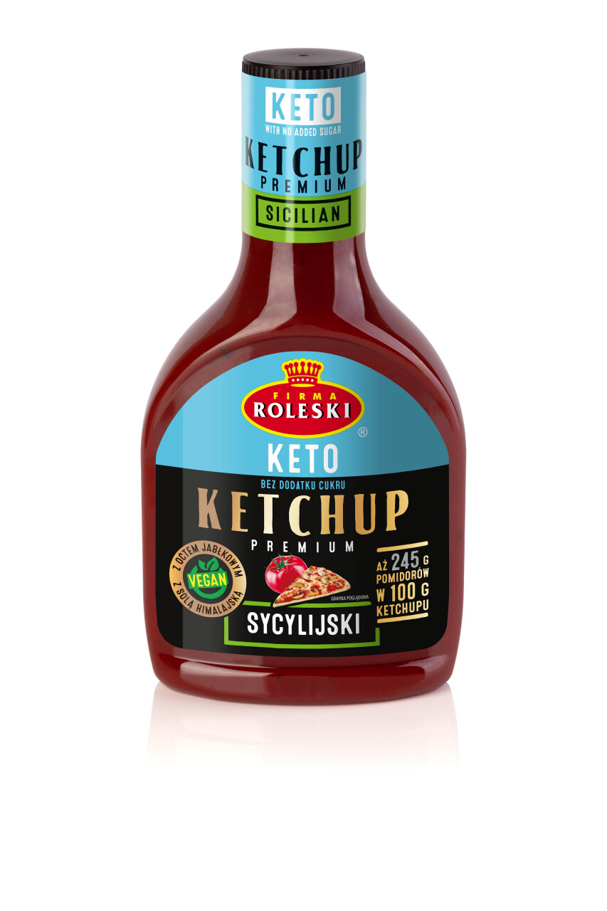 ROLESKI KETCHUP KETO SYCYLIJSKI 425G