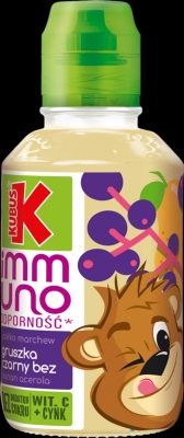 KUBUS SOK IMMUNO GRUSZKA BANAN CZARNY BEZ 200ML SK/6 SZT