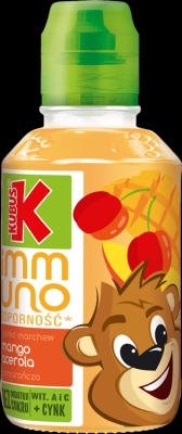 KUBUS SOK IMMUNO MANGO ACEROLA 200ML SK/6 SZT