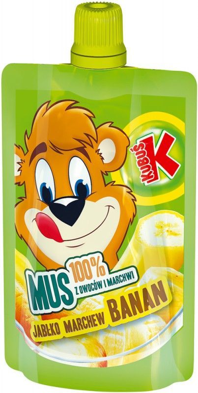 KUBUS MUS BANAN 100G\12szt