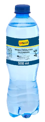 TOPSELLER WODA GAZ 500ML/9 SZT