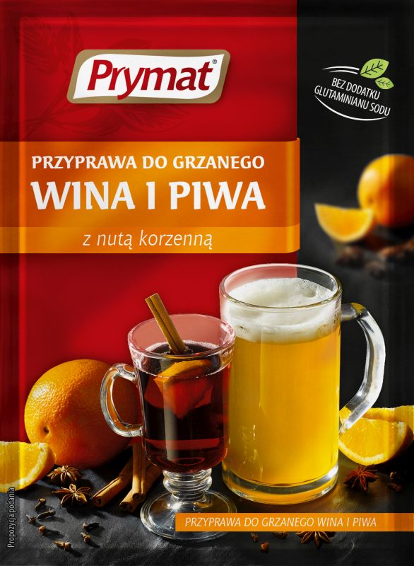 PRYMAT PRZYPRAWA GRZANE PIWO WINO 40G\25szt