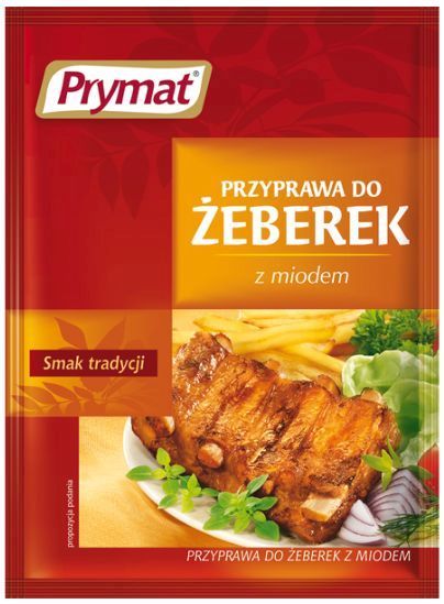 PRYMAT PRZYPRAWA DO ZEBEREK Z MIODEM 20G\1szt