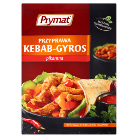 PRYMAT PRZYPRAWA KEBAB-GYROS PIKANTNY 30G/1 SZT