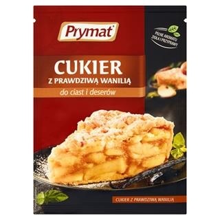 PRYMAT CUKIER Z PRAWDZIWA WANILIA 10G/25 SZT