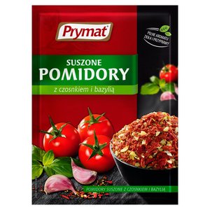 PRYMAT PRZYPRAWA SUSZONE POMIDORY CZOSNEK BAZYLIA 15G\1szt