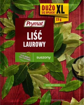 PRYMAT LISC LAUROWY XL 15G\1szt