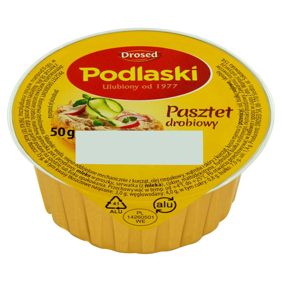 PASZTET DROSED PODLASKI DROBIOWY 130G