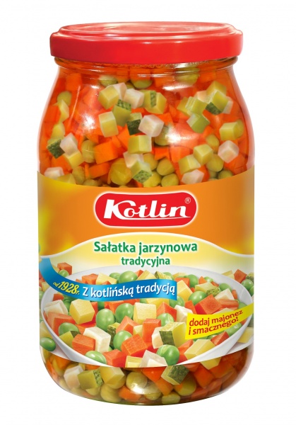 KOTLIN SALATKA JARZYNOWA TARDYCYJNA 870G/6 SZT