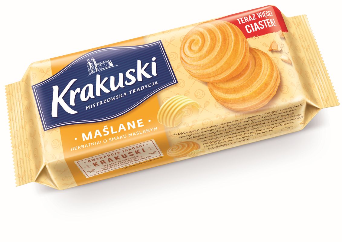 KRAKUSKI CIASTKA MASLANE 201G\1szt