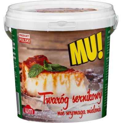 MU! TWAROG SERNIKOWY 4% 1KG
