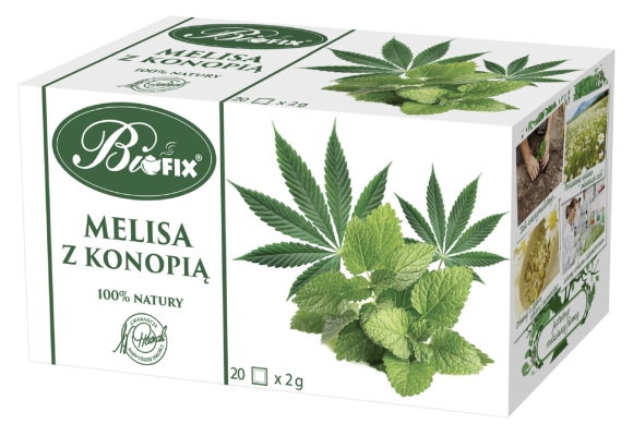 BIFIX HERBATA MELISA KONOPIA 20G/1 SZT