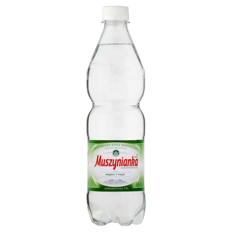 MUSZYNIANKA WODA NIEGAZOWANA 600ML\8szt