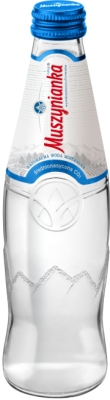 MUSZYNIANKA WODA GAZOWANA 300ML SZKLO\9szt