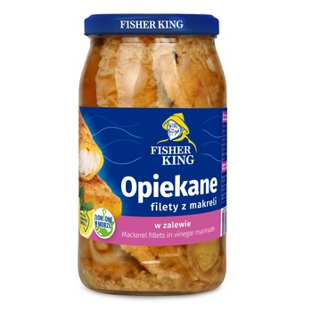 FISHER KING MAKRELA W ZALEWIE 800G