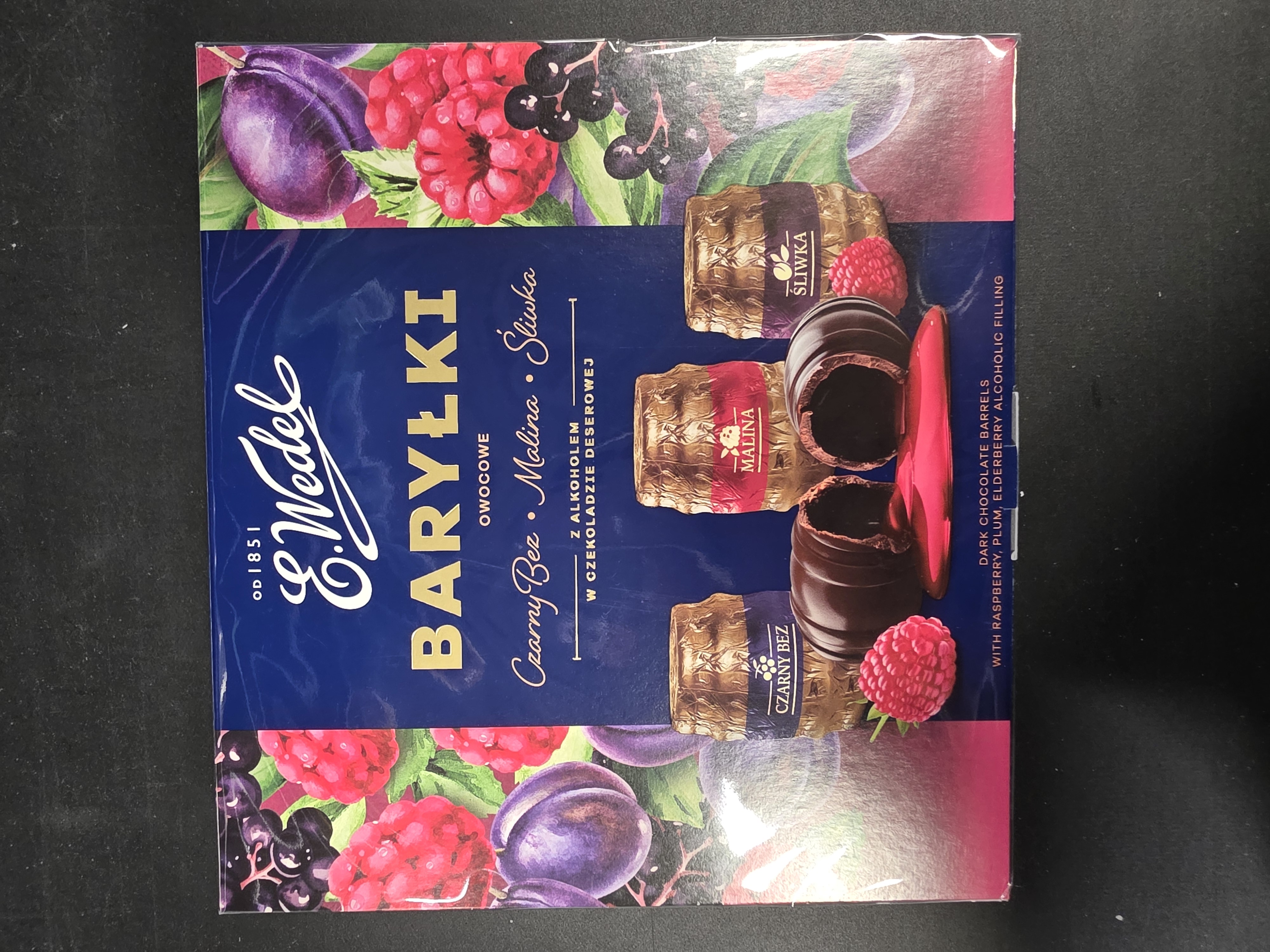 WEDEL BARYLKI BEZ MALINA SLIWKI 200G/1 SZT