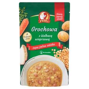 JEMYJEMY ZUPA GROCHOWA Z KIELBASA 450G/6 SZT