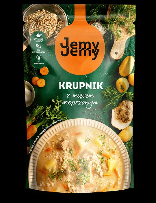 JEMYJEMY ZUPA KRUPNIK Z MIESEM 450G/6 SZT