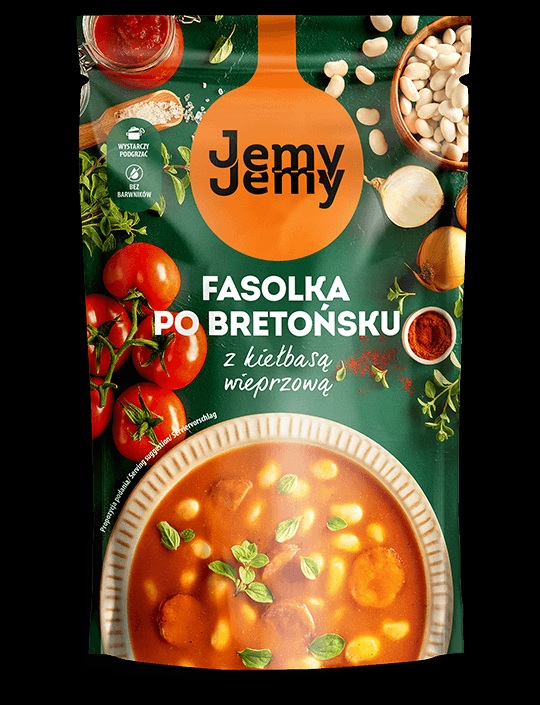 JEMYJEMY FASOLKA PO BRETONSKU 400G/6 SZT