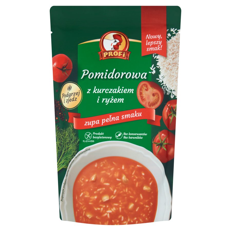 JEMYJEMY POMIDOROWA Z KURCZAKIEM 450G\1szt