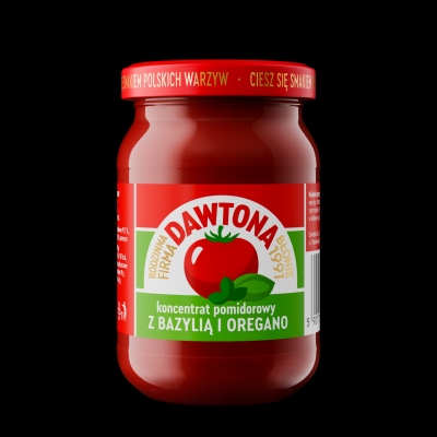 DAWTONA KONCENTRAT POMIDOROWY Z BAZYLIA 190G