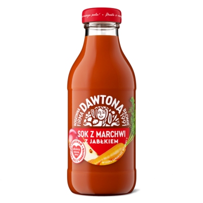 DAWTONA SOK MARCHEW JABLKO 300ML/12 SZT