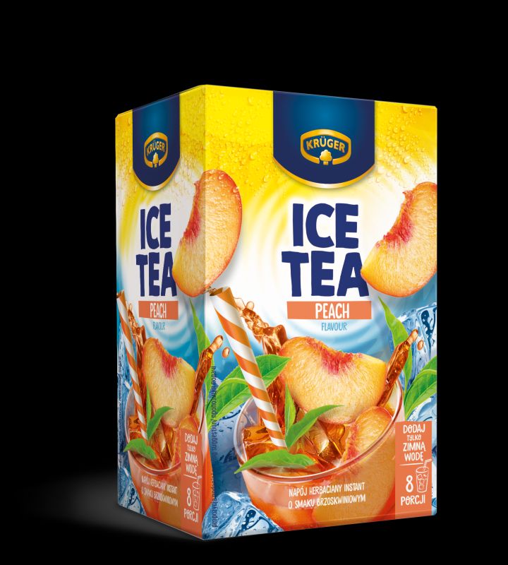 KRUGER HERBATA INSTANT ICE TEA PEACH 16GX8\1szt