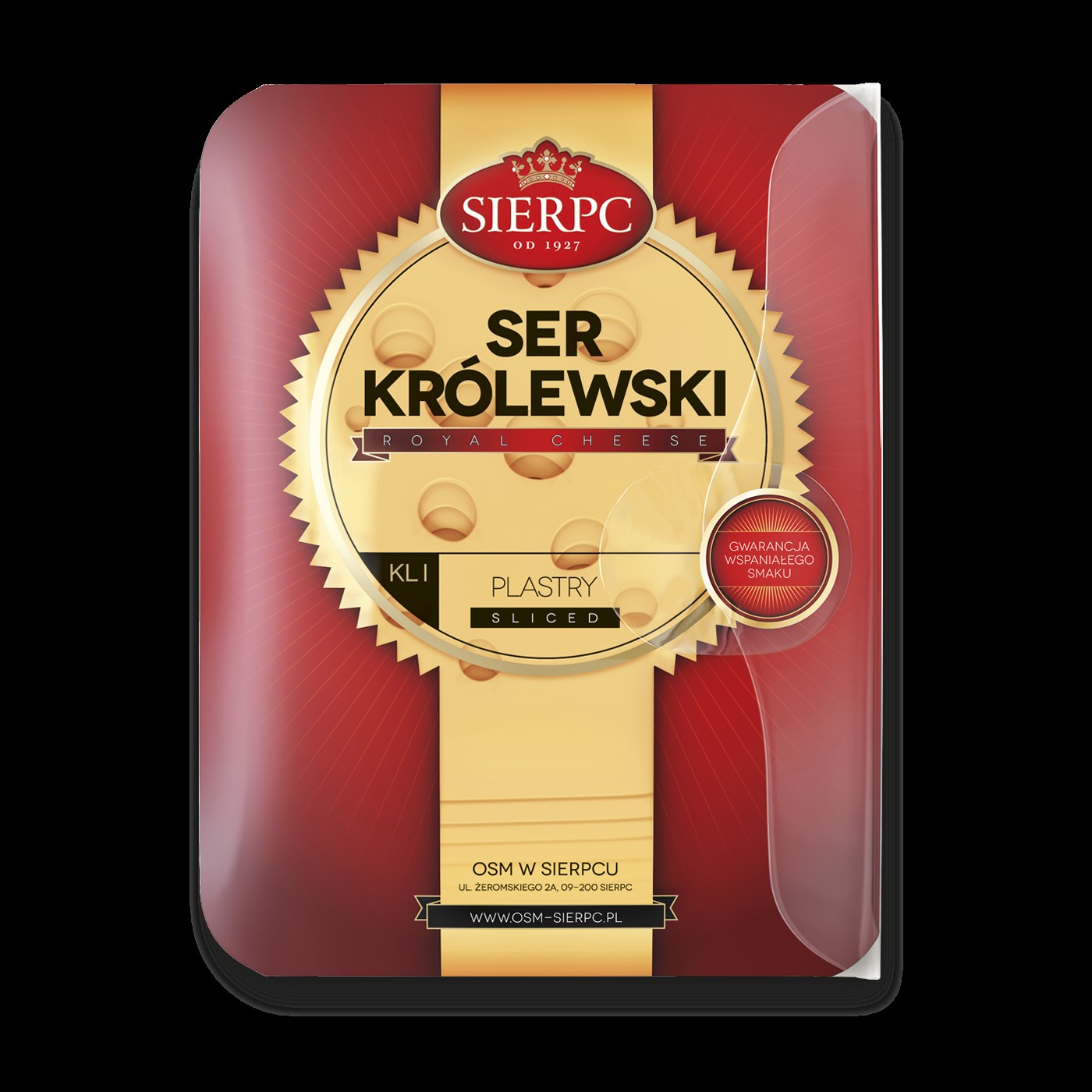 SIERPC SER KROLEWSKI PLASTRY 135G/17 SZT