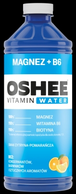 OSHEE VITAMIN WATER MAGNEZ B6 1,1L SK/6 SZT