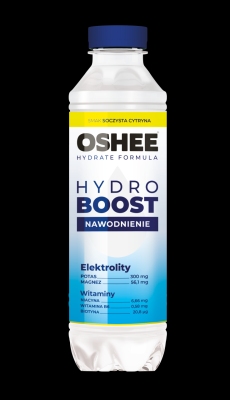 OSHEE NAPOJ IZOTONICZNY BOOST LEMON 555ML SK/6 SZT