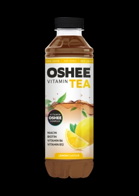 OSHEE VITAMIN BLACK TEA LEMON 555ML SK/6 SZT