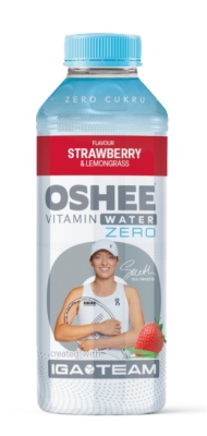 OSHEE VITAMIN ZERO STRAWBERRY LEMONGRASS 555ML SK/6 SZT