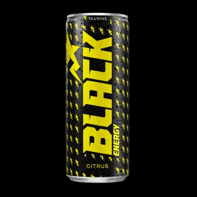 BLACK ENERGY CITRUS 250ML SK/12 SZT