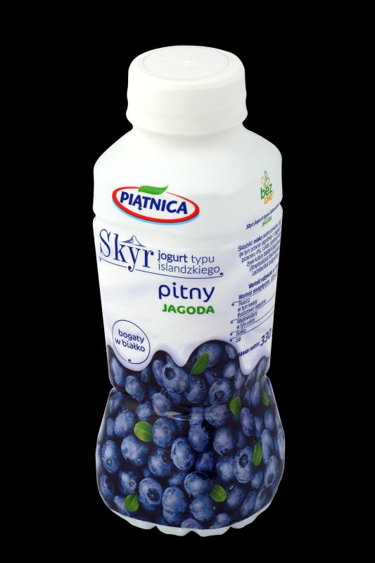 PIATNICA JOGURT PITNY SKYR JAGODA 330G/12 SZT