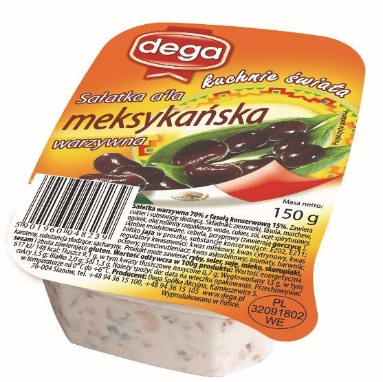 DEGA SALATKA MEKSYKANSKA 150G\1szt