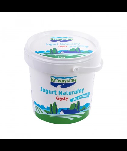 KRASNYSTAW JOGURT NATURALNY GESTY 400G/12 SZT