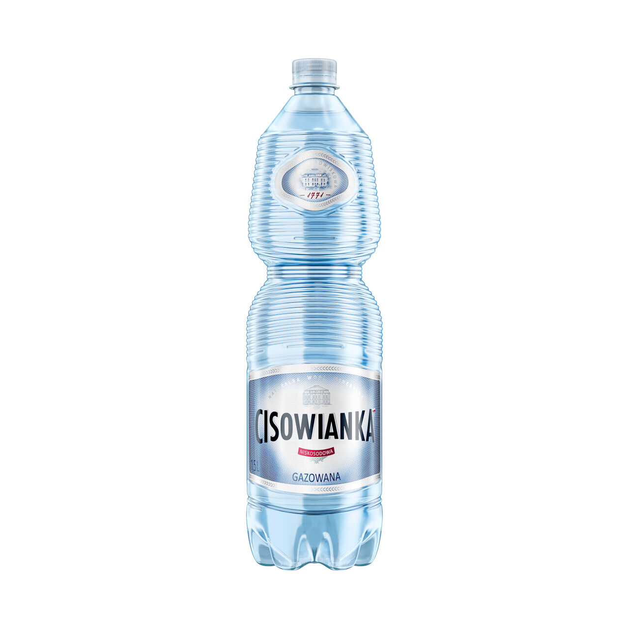 CISOWIANKA WODA GAZOWANA 1,5L SK/6 SZT