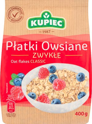 KUPIEC PLATKI OWSIANE ZWYKLE 400G\1szt