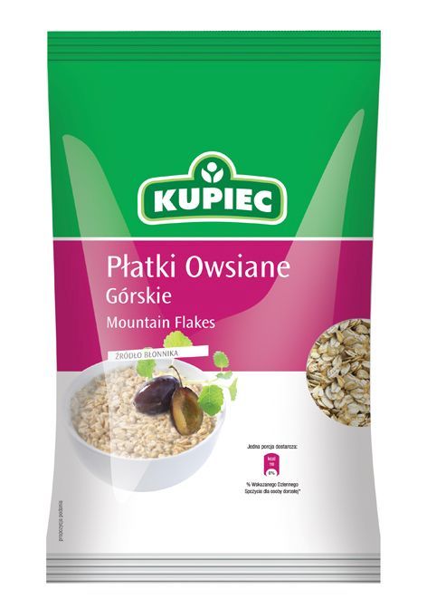 KUPIEC PLATKI OWSIANE GORSKIE 400G