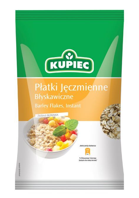 KUPIEC PLATKI JECZMIENNE BLYSKAWICZNE 400G\1szt