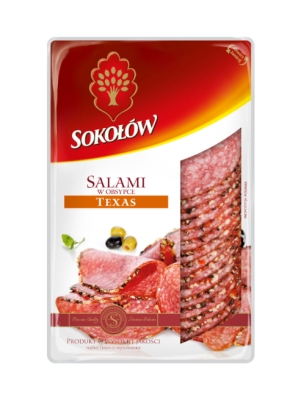 SOKOLOW SALAMI TEXAS PLASTRY 100G\1szt