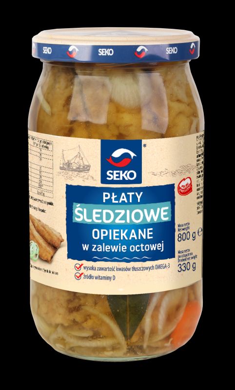 SEKO PLATY SLEDZ SMAZONY OCET 800G\1szt