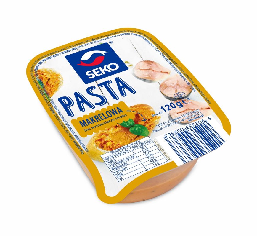 SEKO PASTA MAKRELOWA 120G\1szt