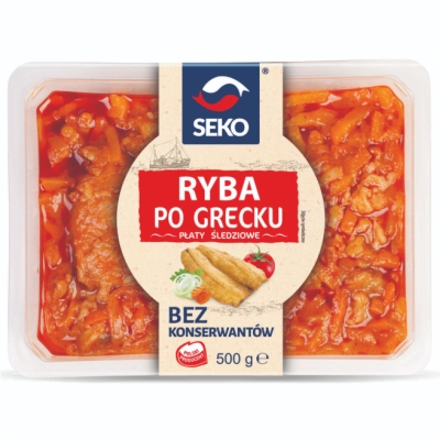 SEKO RYBA PO GRECKU SLEDZ 500G\1szt